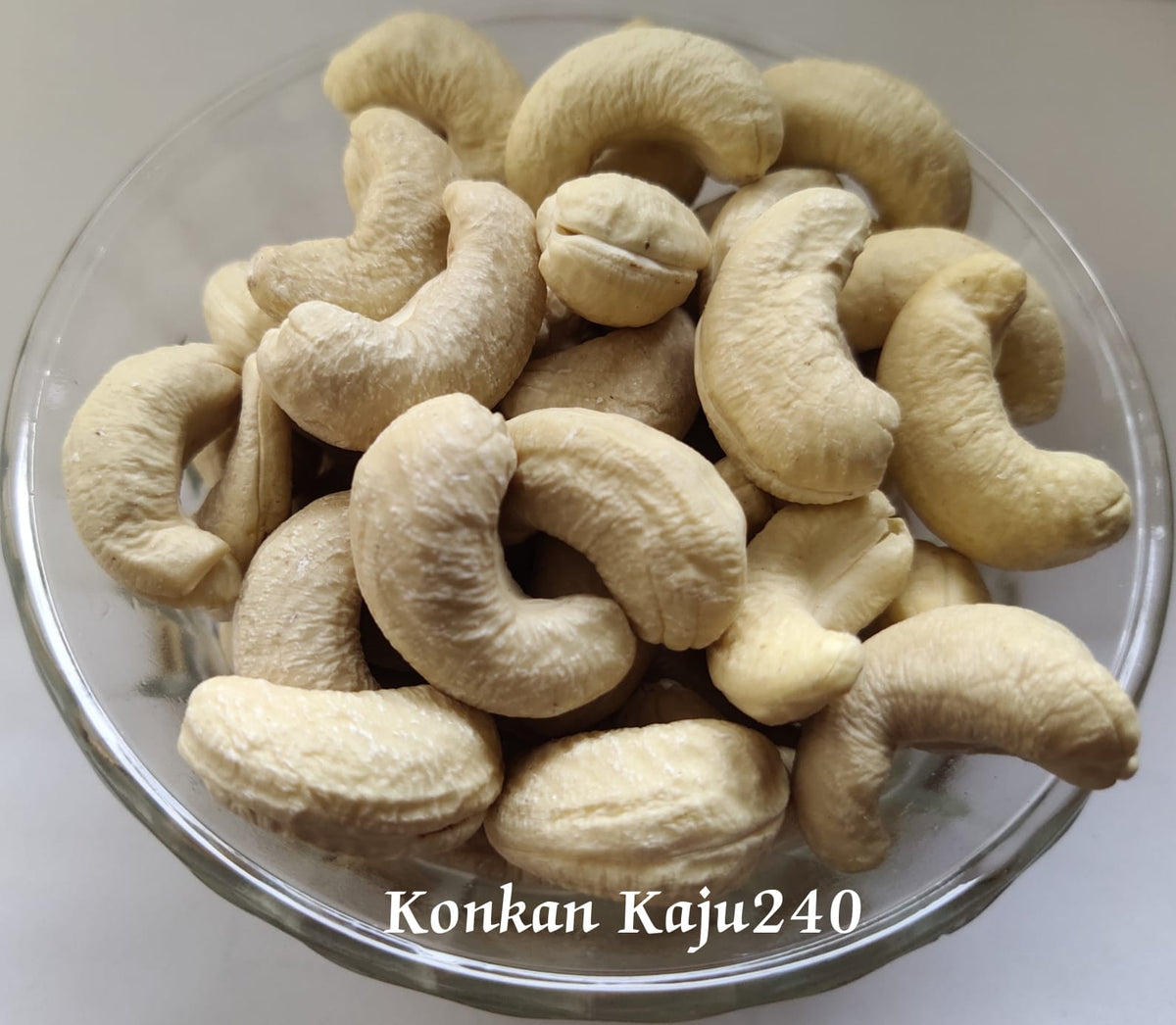 Konkan Cashew (Kaju) W240 (Medium Size)
